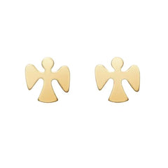 Guardian Angel Studs - Gold