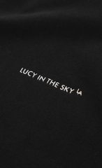 Oversized Lucy Hoodie in Black