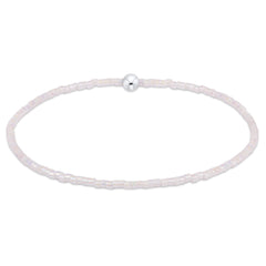 Hope Classic Sterling Bracelet - Silky White