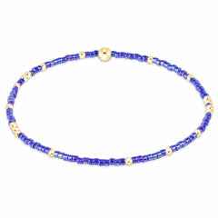 Hope Unwritten Bracelet - Blue Metallic