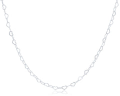 Choker Love Chain - Sterling