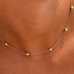 Choker Simplicity Chain Gold - Classic Gold 4mm