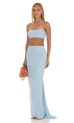 Two Piece Set in Sky Blue