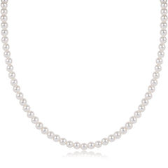 Choker Beaded - Classic Pearl 4mm