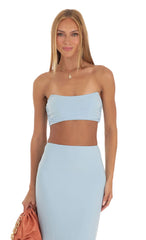 Two Piece Set in Sky Blue