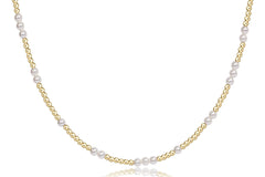 Choker Beaded - Hope Unwritten Pearl 3mm
