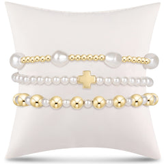enewton Extends - not your grandma's pearls gift stack