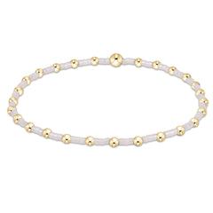 Hope Sincerity Bracelet - Silky White