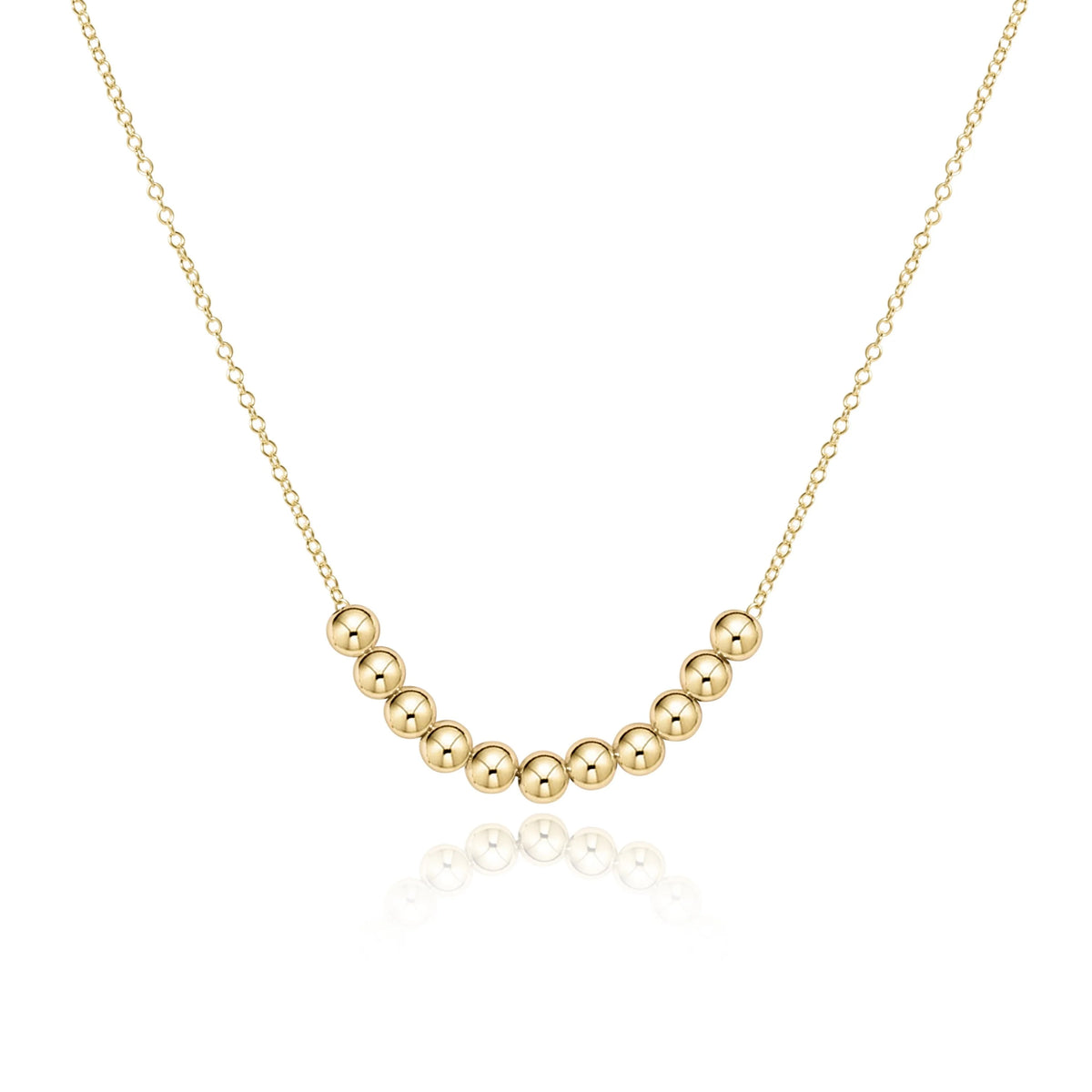 16" Necklace Gold - Beaded Bliss Gold