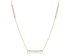 15" Choker Simplicity Chain Gold - Hope Bliss - Silky White