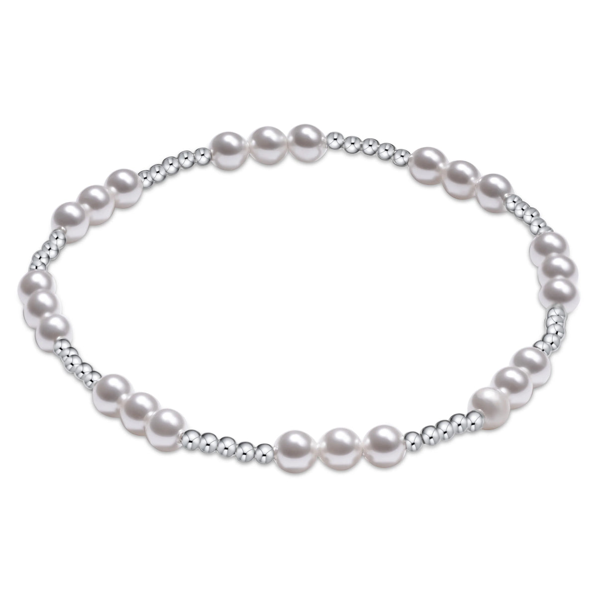 Joy Pearl 4mm Sterling Bracelet