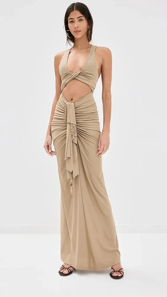Christopher Esber Vivenda Drape Front Dress  Vivenda Drape Front Dress