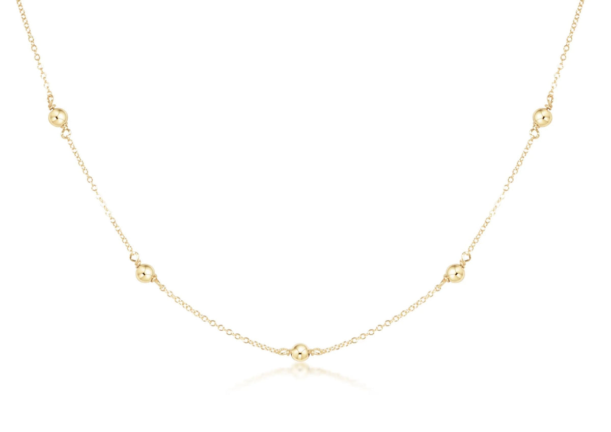 Choker Simplicity Chain Gold - Classic Gold 4mm