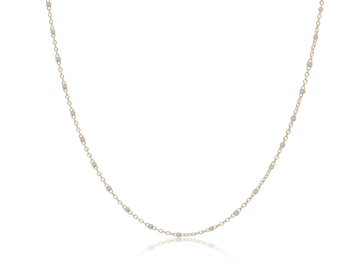 Choker Simplicity Chain Gold - Pearl 2mm