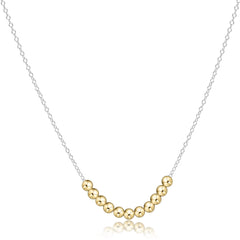 16" Necklace Mixed Metal - Beaded Bliss Gold
