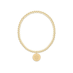 eCOLLEGIATE Classic Gold 3mm Bracelet - Indiana University