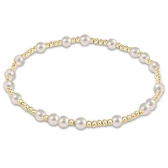 egirl Hope Unwritten Pearl 4mm Bracelet