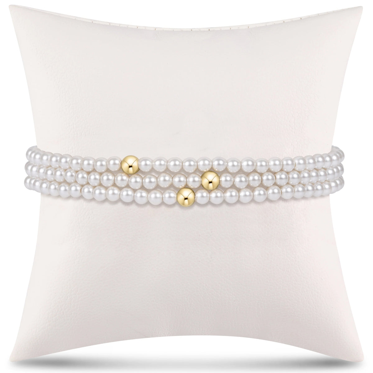 classic pearl stack - 3mm