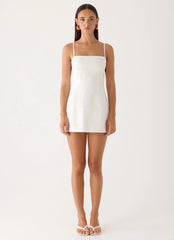 Second Sun Mini Dress White