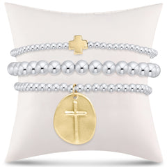 enewton Extends - e's luxe go-to gift stack - mixed metal