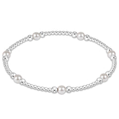 Purpose Pearl 4mm Sterling Bracelet