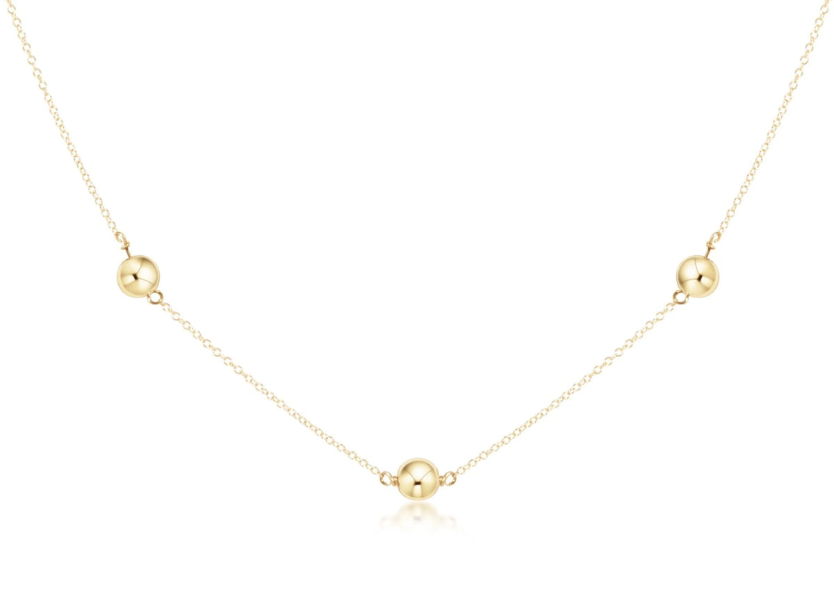 15" Choker Simplicity Chain Gold - Classic Gold 6mm