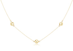 15" Choker Simplicity Chain Gold - Classic Gold 6mm
