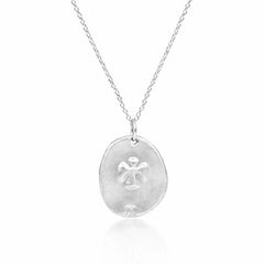 16" Necklace Sterling - Inspire Sterling Disc