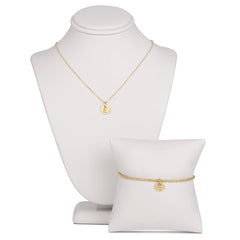 Classic Gold 2mm Bracelet - Respect Small Gold Disc