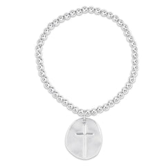 Classic Sterling 4mm Bracelet - Inspire Sterling Disc