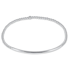 Bliss Bar Sterling 2mm Bracelet